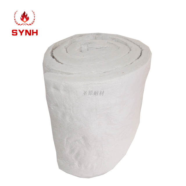热稳定性高保温材料隔热防火硅酸铝卷毯背衬绝热保温针刺毯厂家