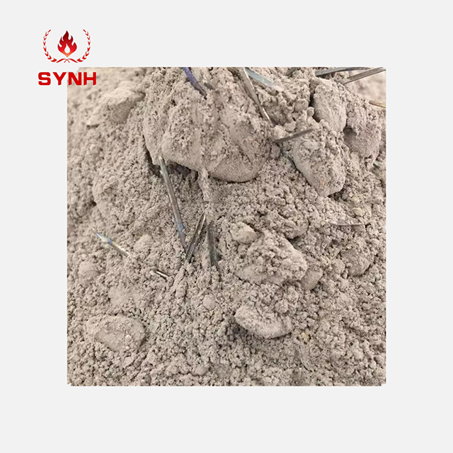 钢纤维增强耐火浇注料